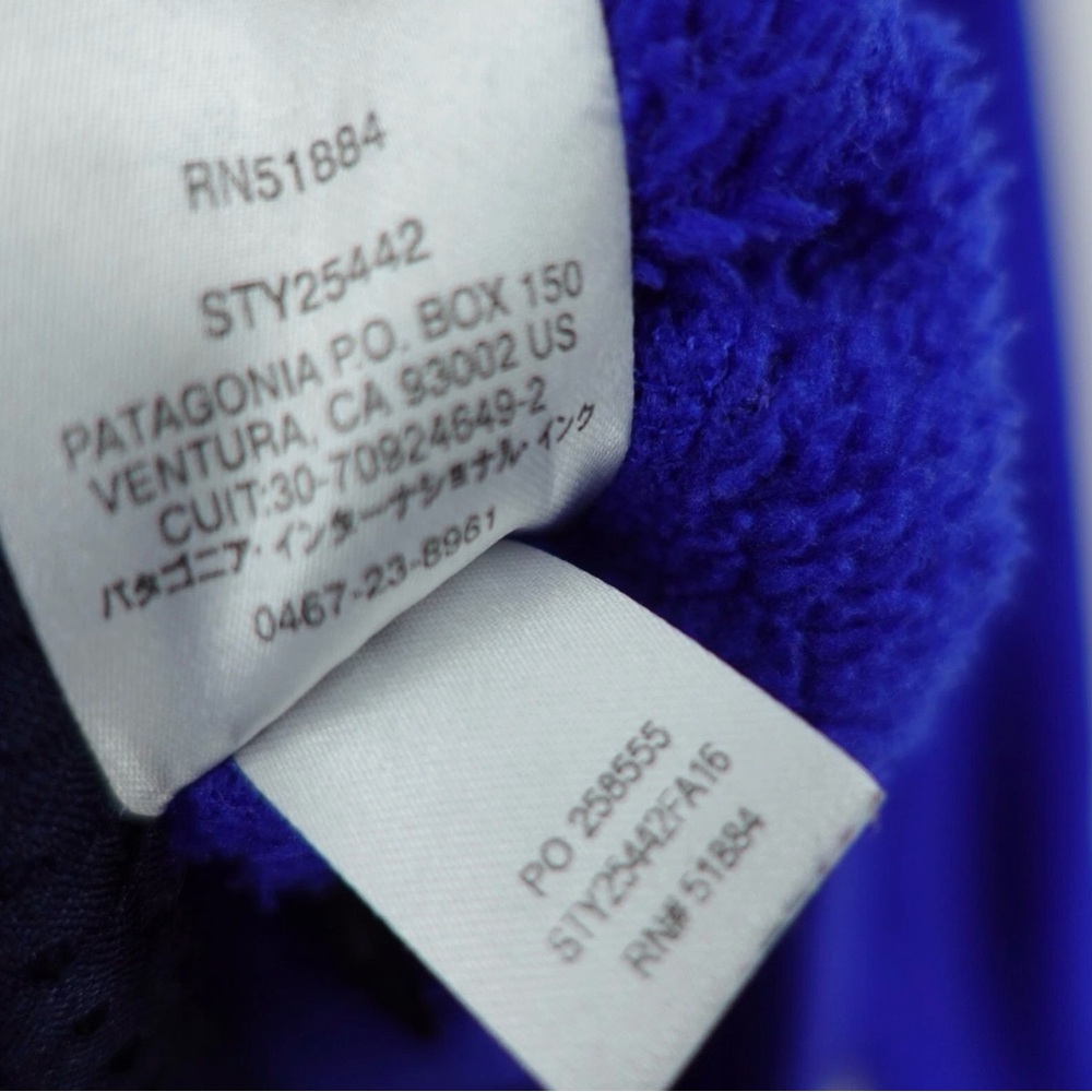 PATAGONIA Retool Snap T Fleece Pullover Blue Jacket - Womens, S - Picture 12 of 14